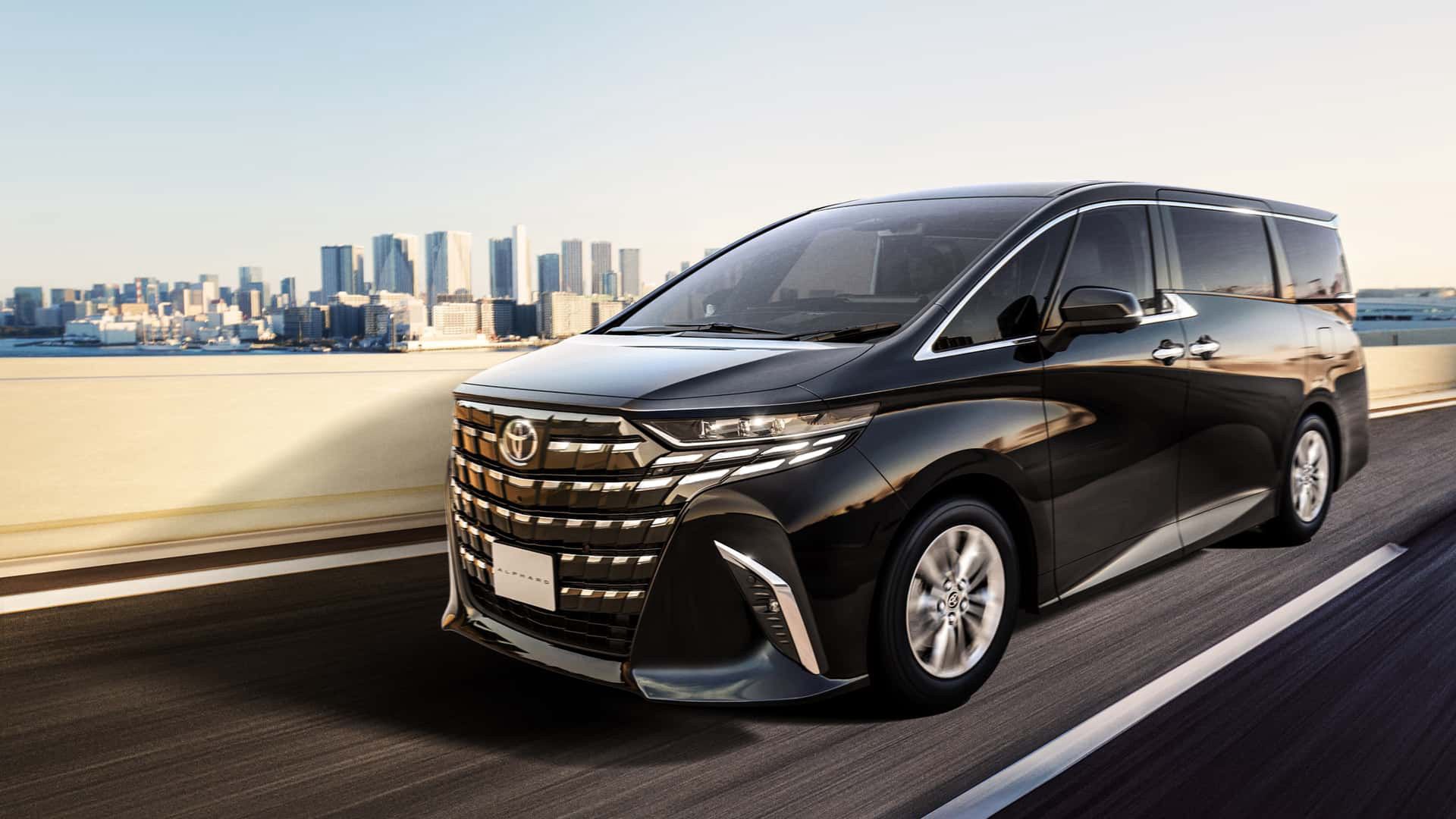 Nowe vany Toyoty
