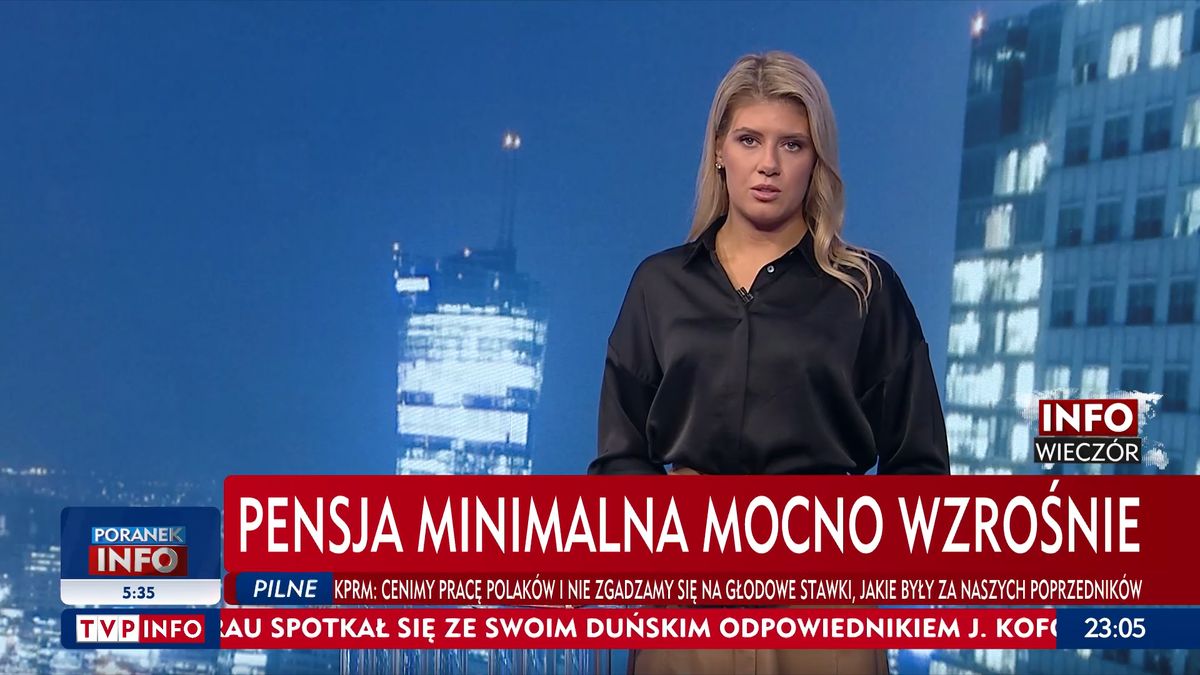 Najpierw "Wiadomości", a później serwisy TVP Info powtarzały narrację o wzroście płacy minimalnej