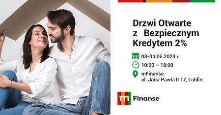 DRZWI OTWARTE Z BEZPIECZNYM KREDYTEM 2%. Specjaliści bezpłatnie doradzą Ci, jak pozyskać dopłatę z rządowego programu