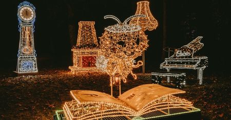 Tak wygląda Lumina Park Lublin w Ogrodzie Botanicznym UMCS [CENY BILETÓW, GODZINY OTWARCIA, JAK DOJECHAĆ]