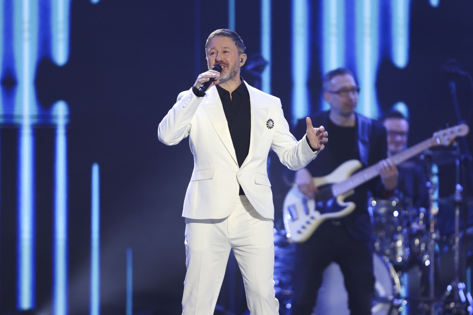 Andrzej Piaseczny wystąpił podczas "Sylwestra z Dwójką"