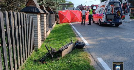 Śmiertelny wypadek w Bustryku. Nie żyje 16-latek
