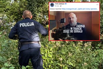 "Był w bardzo dobrej kondycji". Reżyser o zaginięciu Witolda Płóciennika