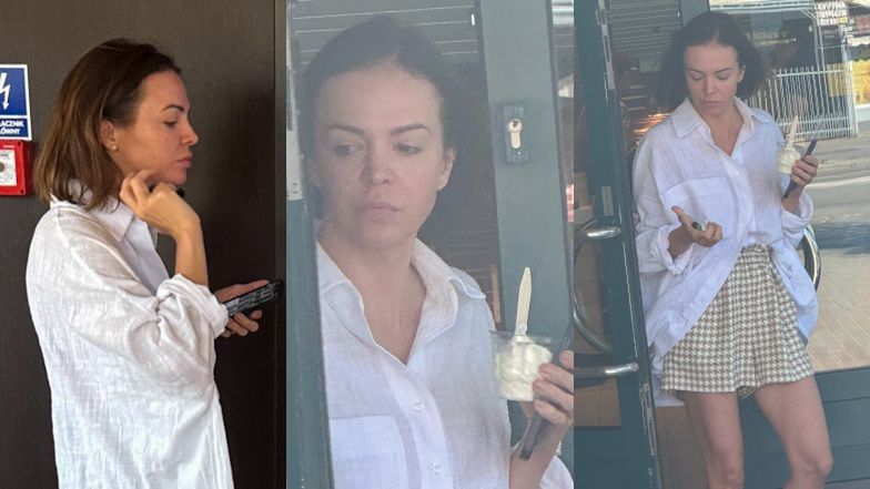 Anna Wendzikowska na lodach