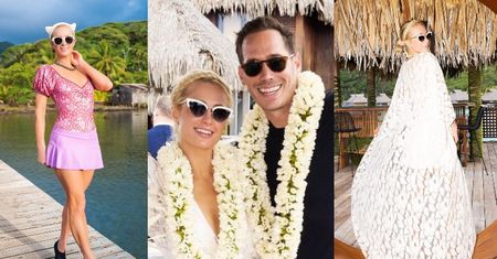 Paris Hilton pokazuje zdjęcia z miesiąca miodowego! Opala się na BORA BORA