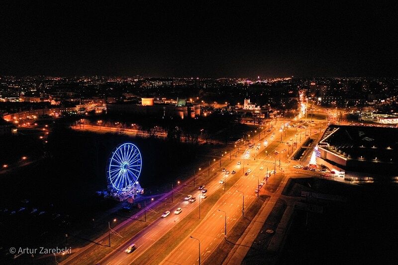 koło widokowe diabelski młyn lublin