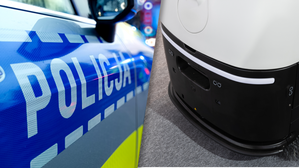 Policja w Gdańsku kupiła roboty-odkurzacze za ponad 100 tys. zł