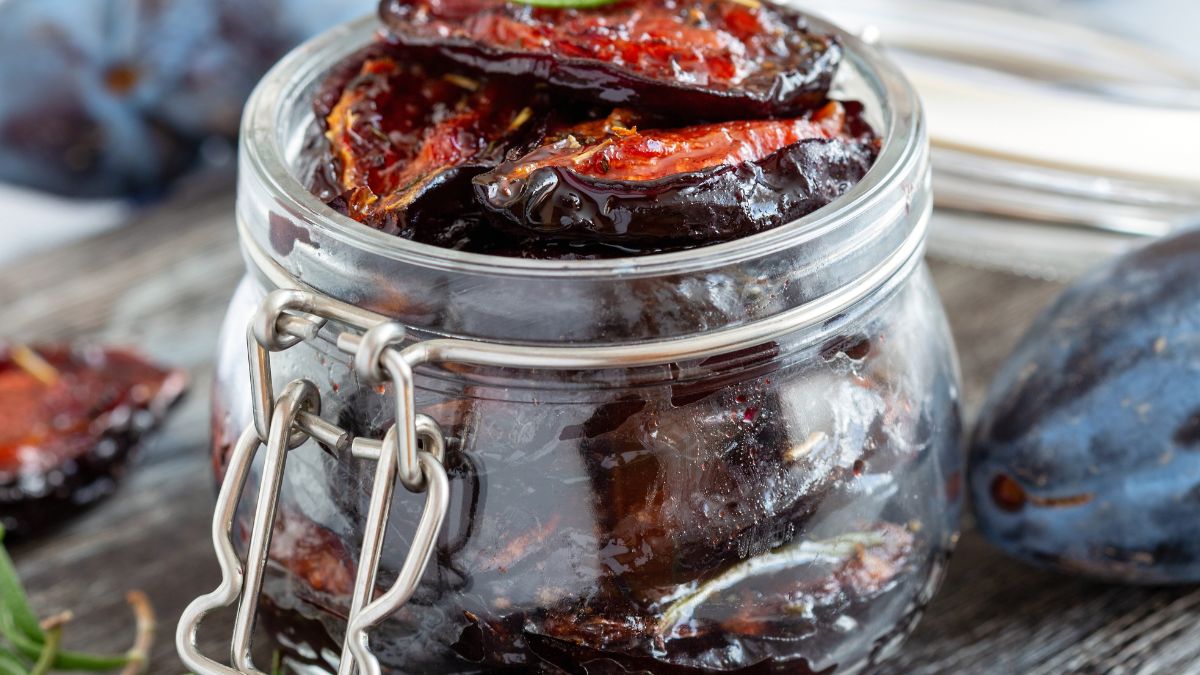 Suszone śliwki z nietypowym dodatkiem