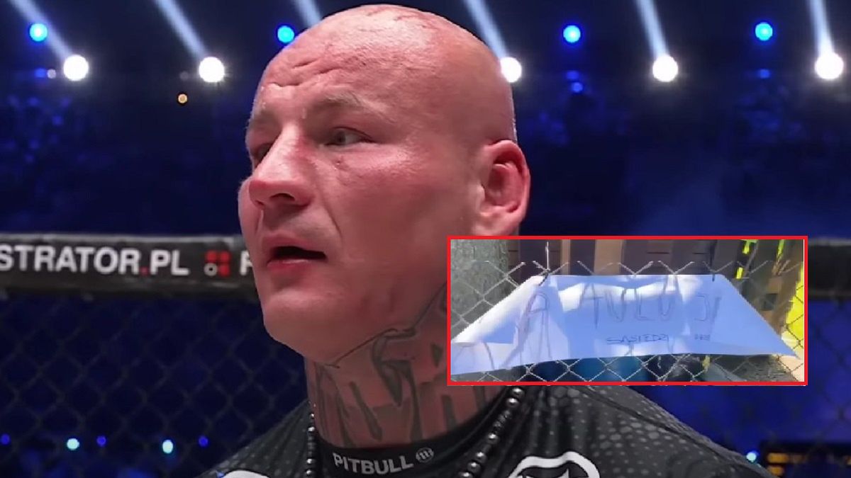 Sąsiedzi zostawili Szpilce wiadomość