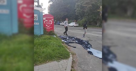 Nagrywali TikToka, jak przewracają toaletę. Złapani na gorącym uczynku musieli ją podnieść