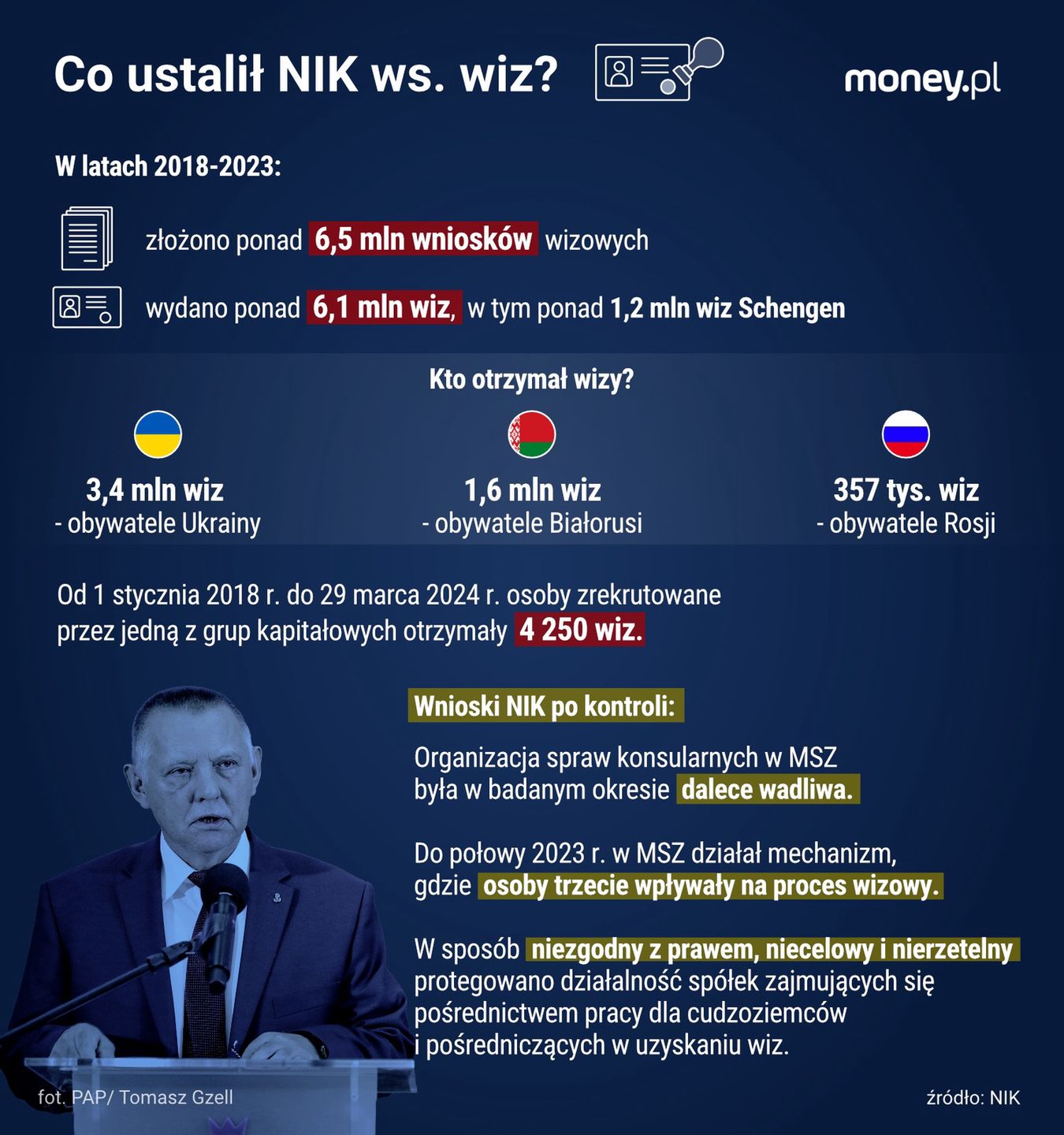 Co ustalił NIK w sprawie wiz