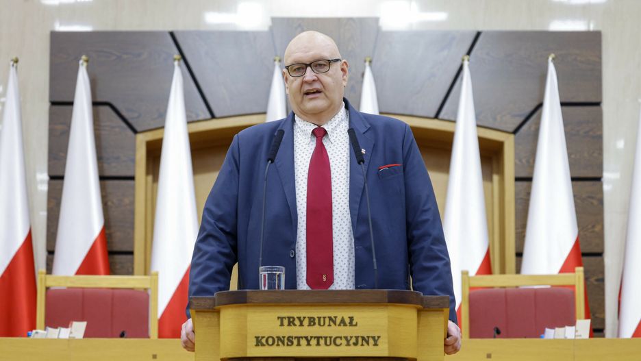 Konferencja prasowa nowego prezesa Trybuna?u Konstytucyjnego
10.12.2024. Warszawa. Konferencja nowego prezesa Trybunalu Konstytucyjnego Bogdana Swieczkowskiego. Fot. Filip Naumienko/REPORTER 
N/z: Bogdan Swieczkowski
Filip Naumienko/REPORTER