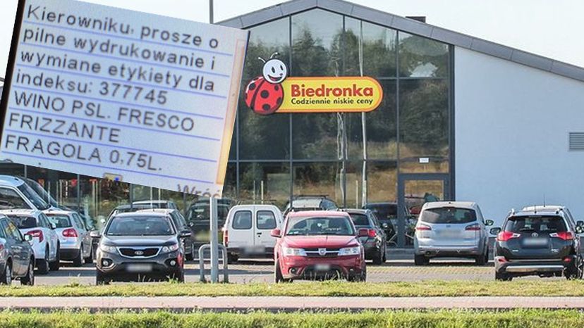 Pracownicy sieci sklepów Biedronka alarmowali pilną potrzebę zmiany "cenówki"