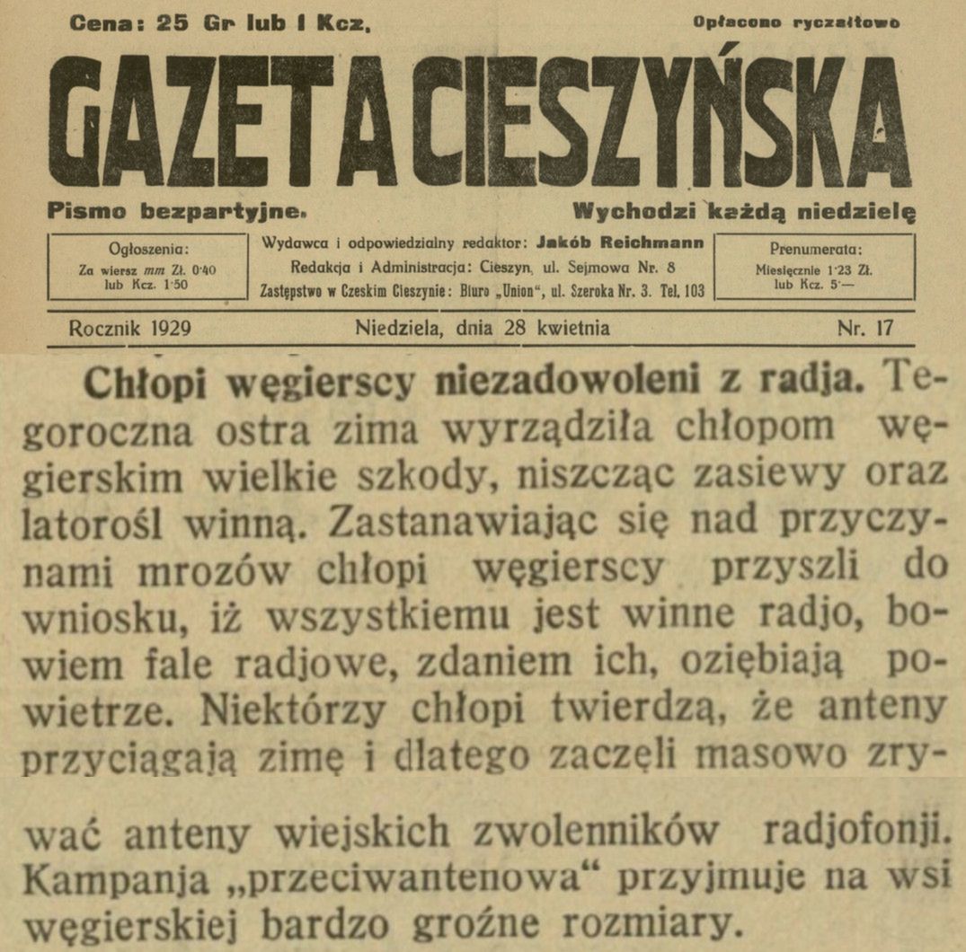 "Chłopi niezadowoleni z radja", czyli historia lubi się powtarzać [OPINIA] 2