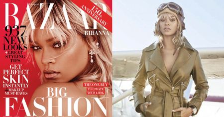 Rihanna na okładce "Harper's Bazaar"