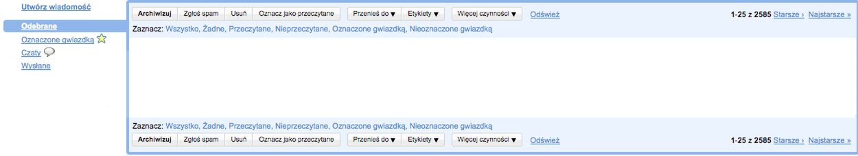 Minimalistyczny interfejs Gmaila - jak to zrobić?