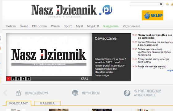 „Nasz Dziennik”: informacja o apelu Pawła Kukiza o wycofanie wojsk NATO to skutek ataku hakerów