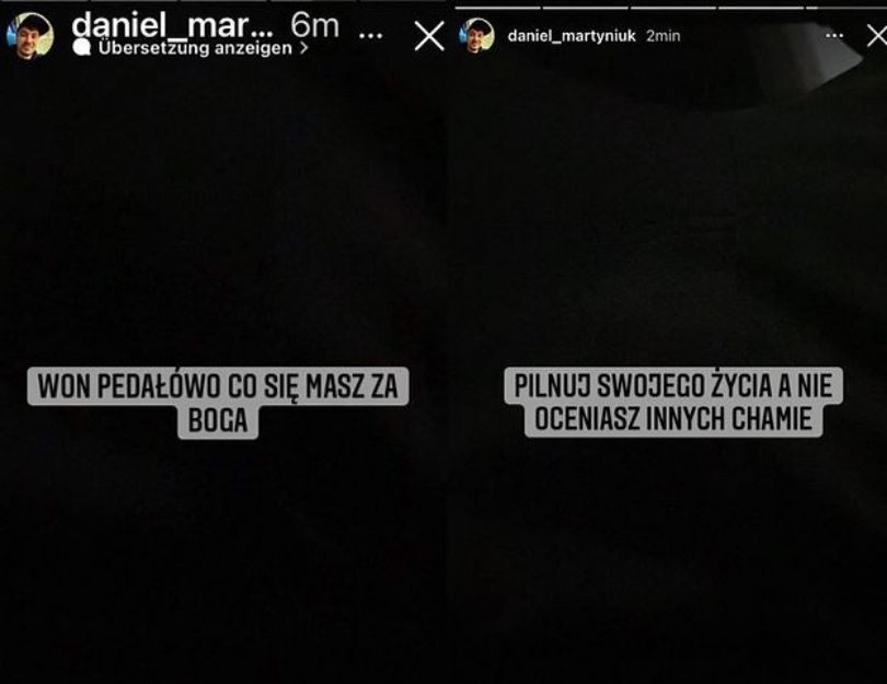 Daniel Martyniuk odpowie za znieważenie sędzi?