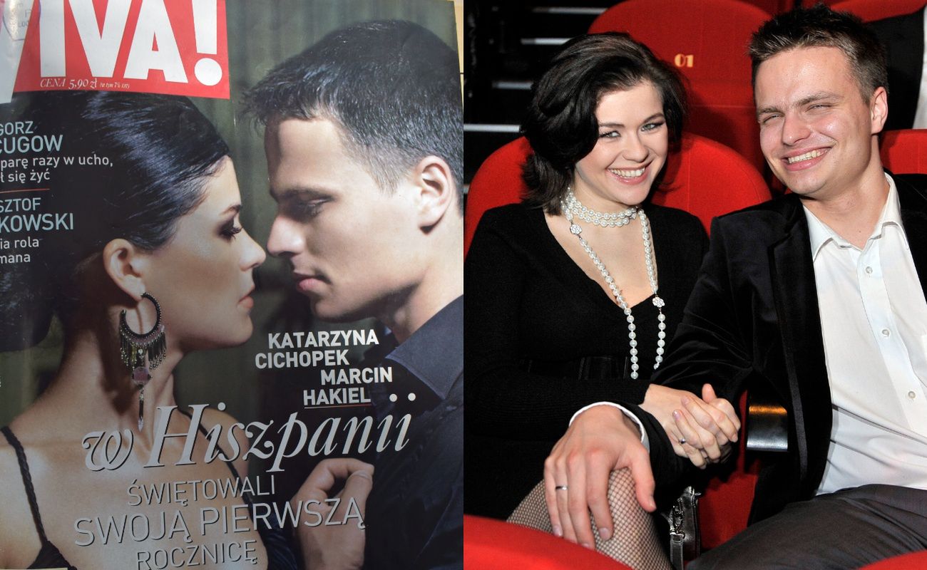 Kasia Cichopek i Marcin Hakiel