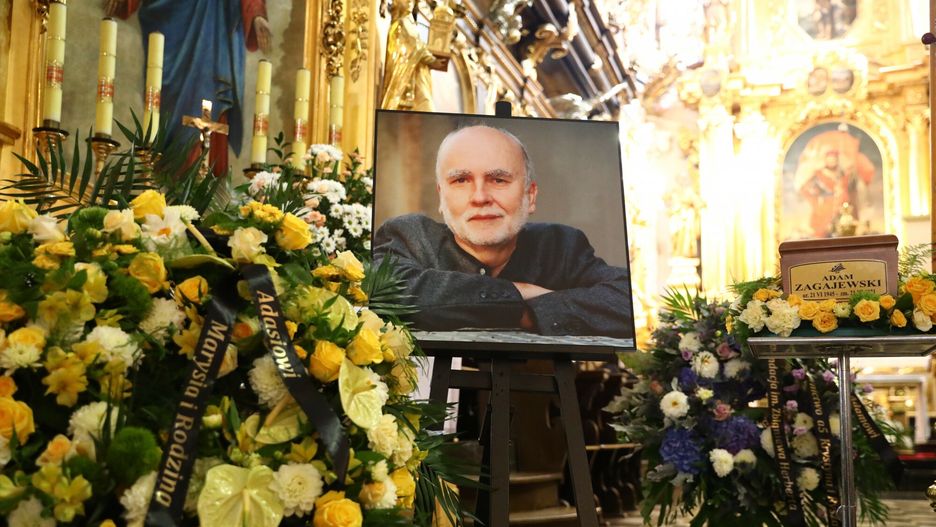 Uroczystości pogrzebowe Adama Zagajewskiego w Krakowie