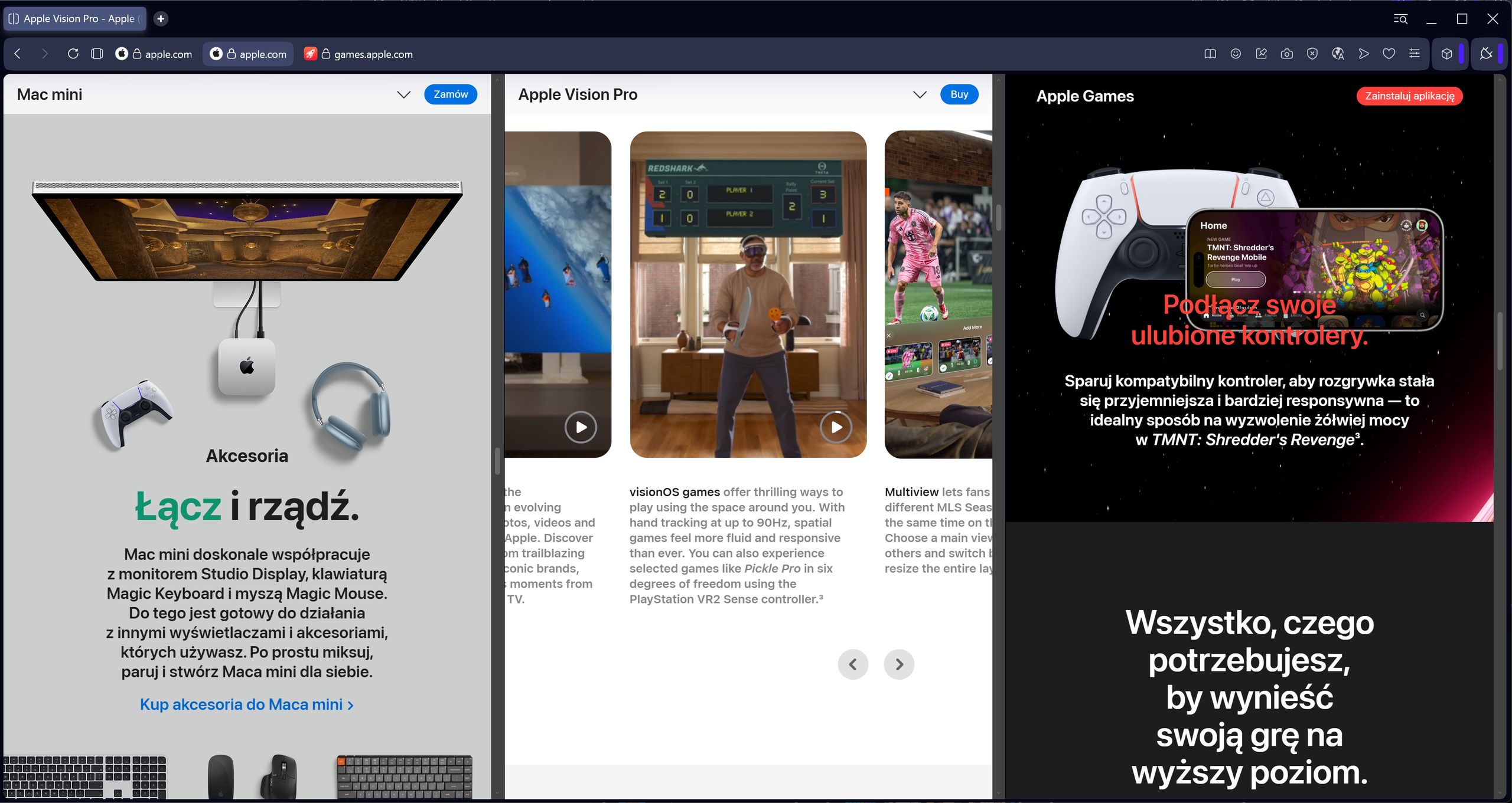 Apple rekomenduje używanie akcesoriów Sony