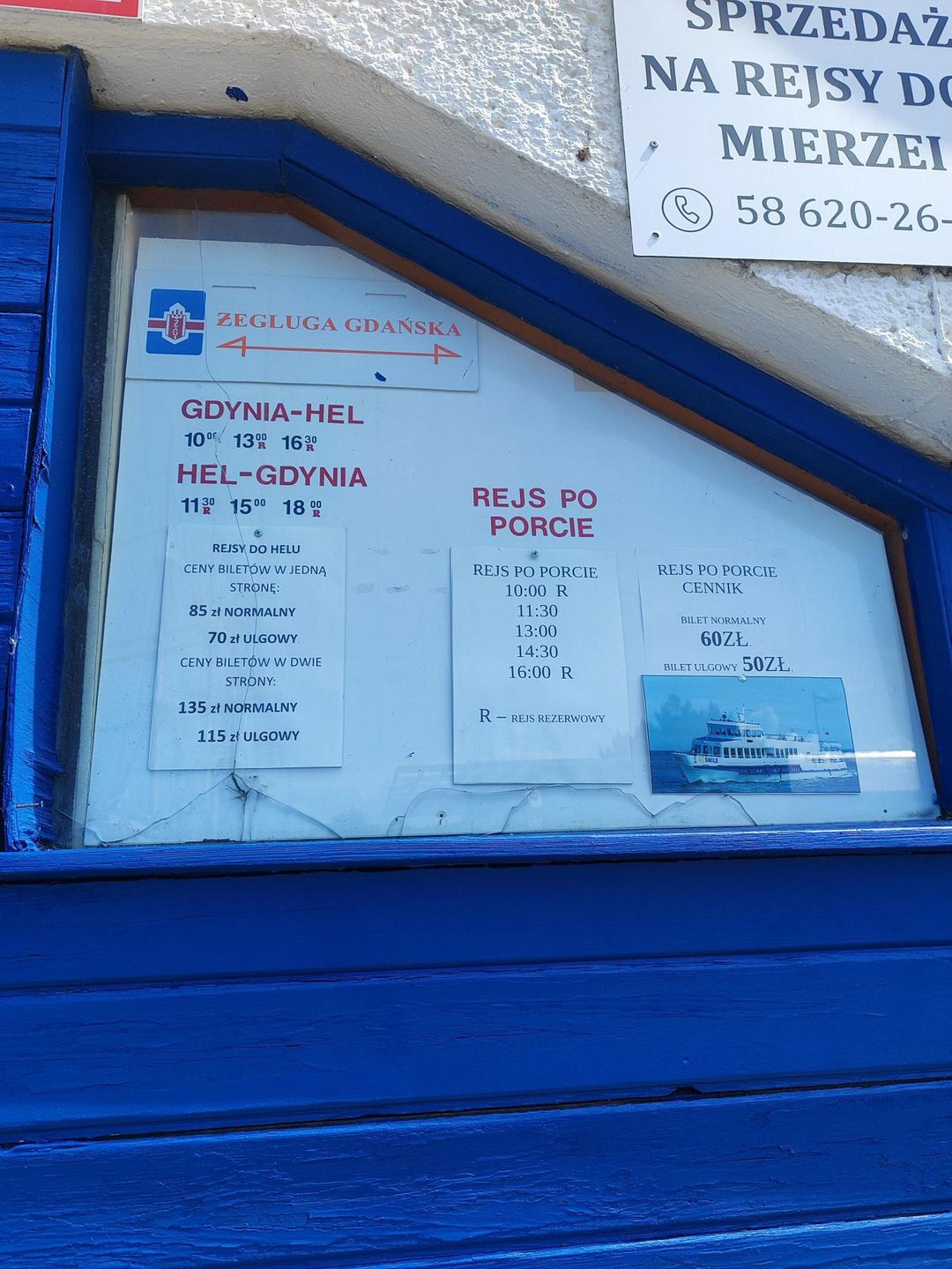 Ceny rejsów w Gdyni