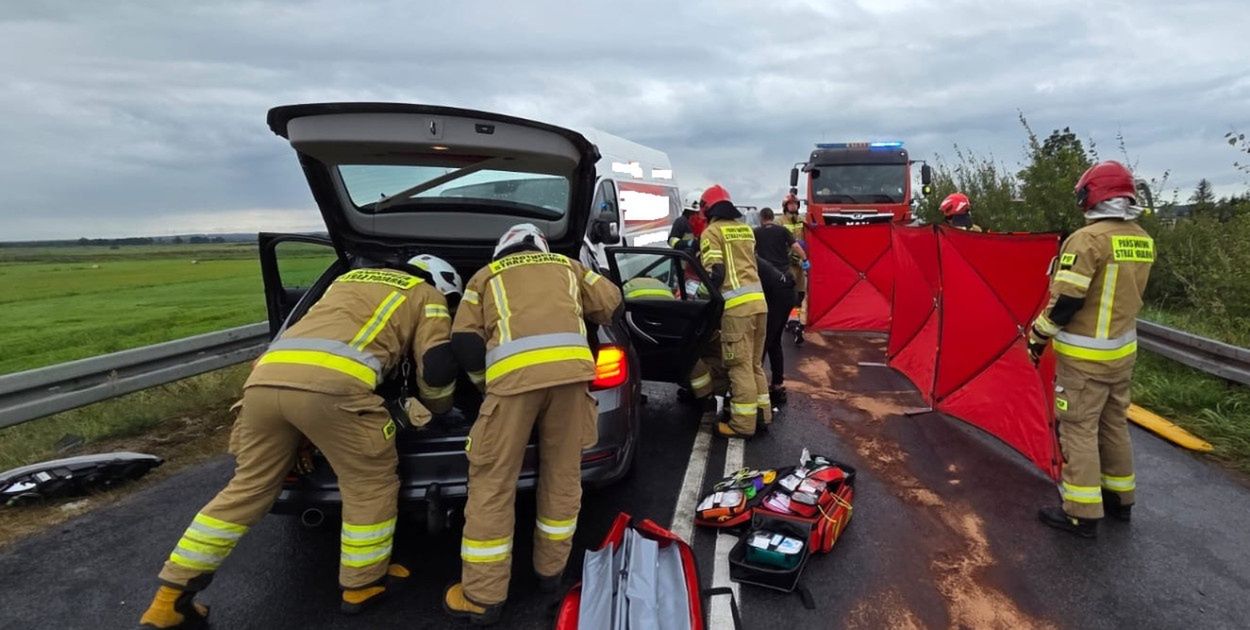 Śmiertelny wypadek na drodze Milcz – Kaczory