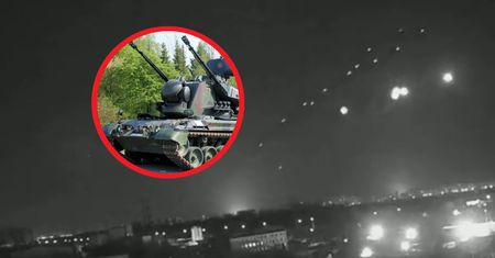 Rosjanie posłali drony nad Kijów. Niemieckie Gepardy w akcji