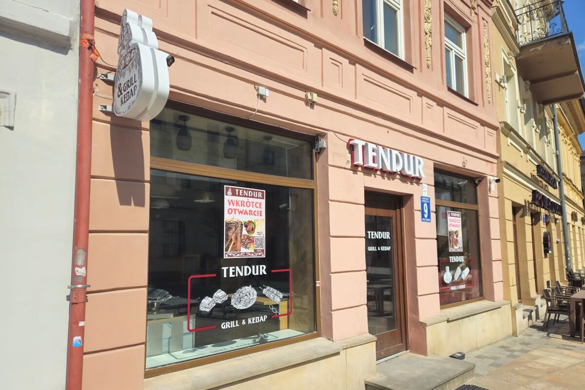 Tendur Kebab przygotowuje się to otwarcia pierwszego w Lublinie lokalu przy deptaku