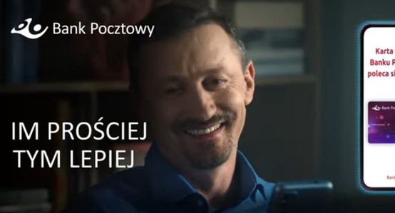 Bank Pocztowy promuje płatności kartą wirtualną z Adamem Małyszem