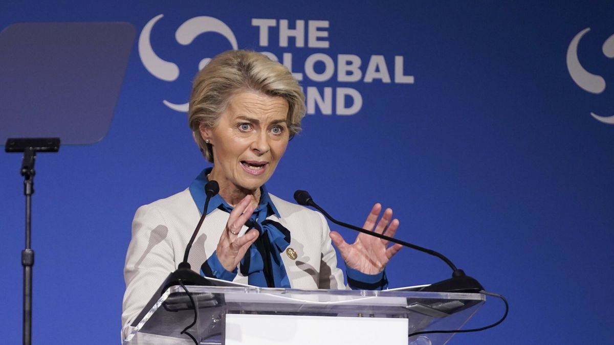 Na zdjęciu Ursula von der Leyen