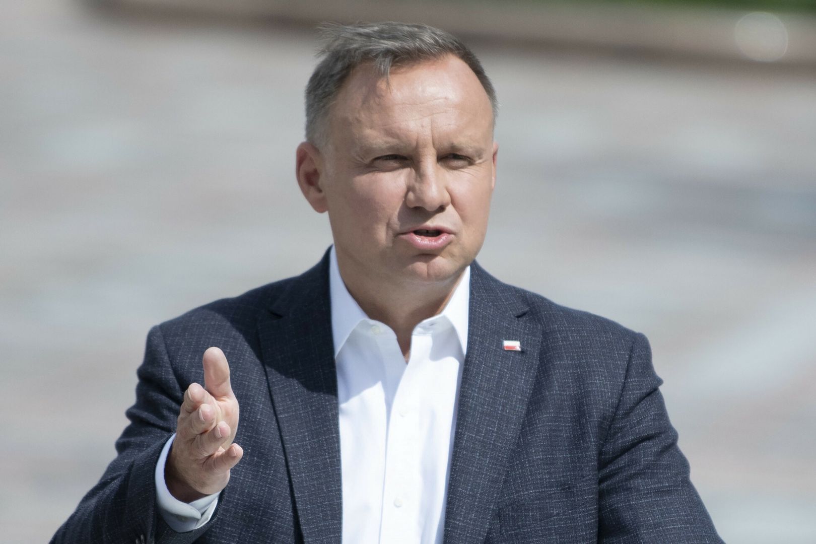 Prezydent reaguje na słowa Kaczyńskiego. "Zupełnie odwrotne wypowiedzi"