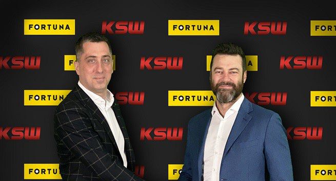 Bukmacher Fortuna partnerem Federacji KSW