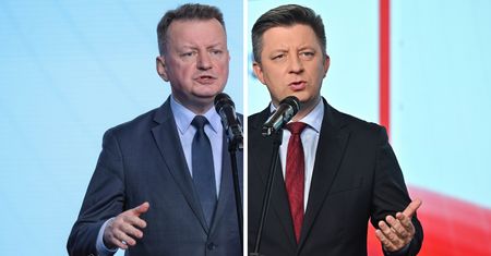 "Dziwię się Michale". Błaszczak uderzył w Dworczyka