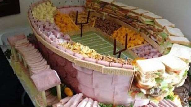 Jadalne makiety stadionów. Super Bowl w wersji dla wielbicieli cholesterolu 1