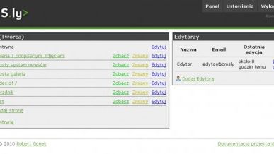 CMS bez konieczności instalacji 1