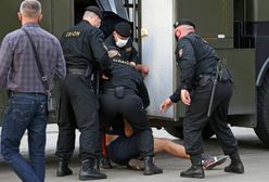 Białoruś. Studenci z Mińska w marszu solidarności. Są pierwsze zatrzymania