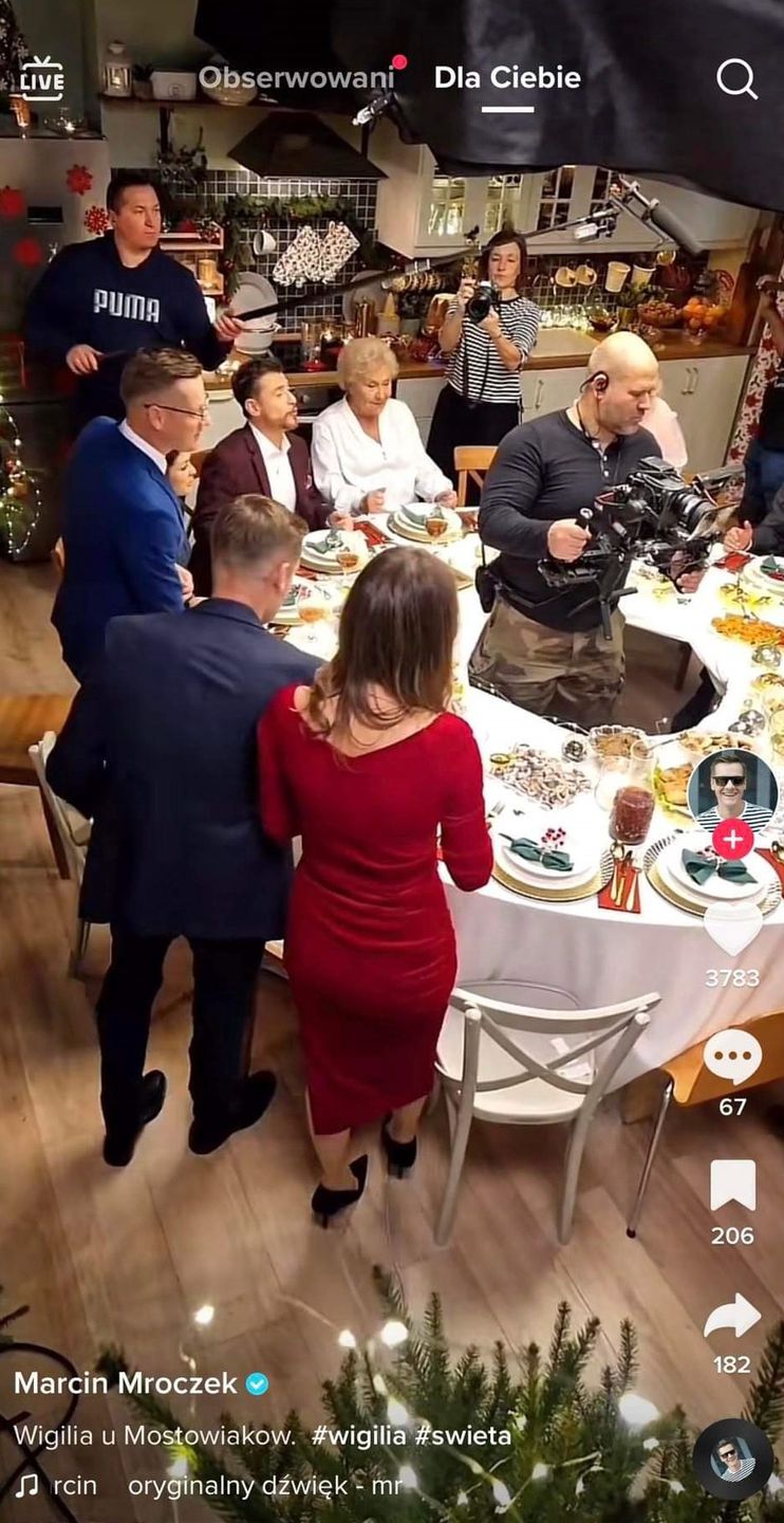 Marcin Mroczek relacjonuje Wigilię w Grabinie