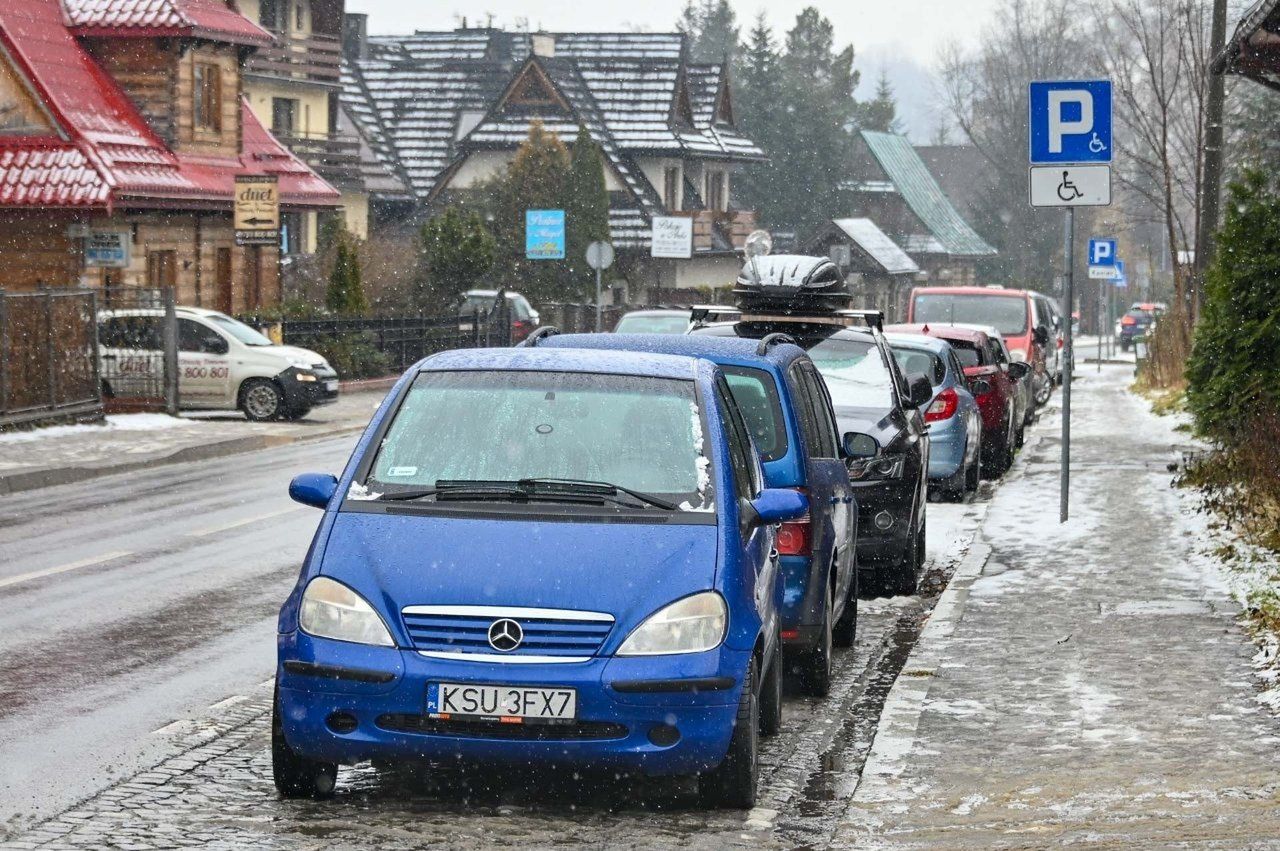 Płatne parkingi w Zakopanem