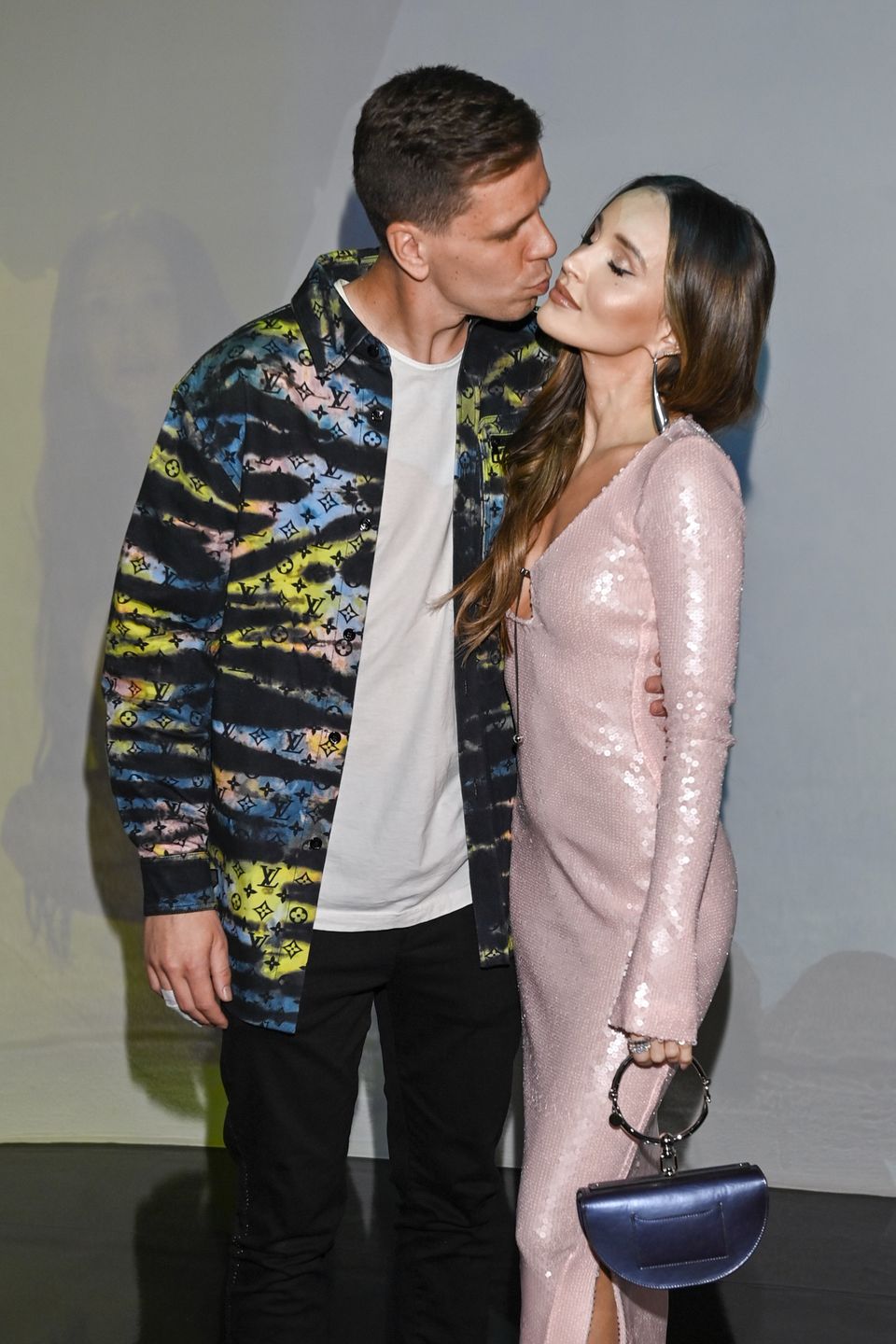 Marina Łuczenko i Wojciech Szczęsny