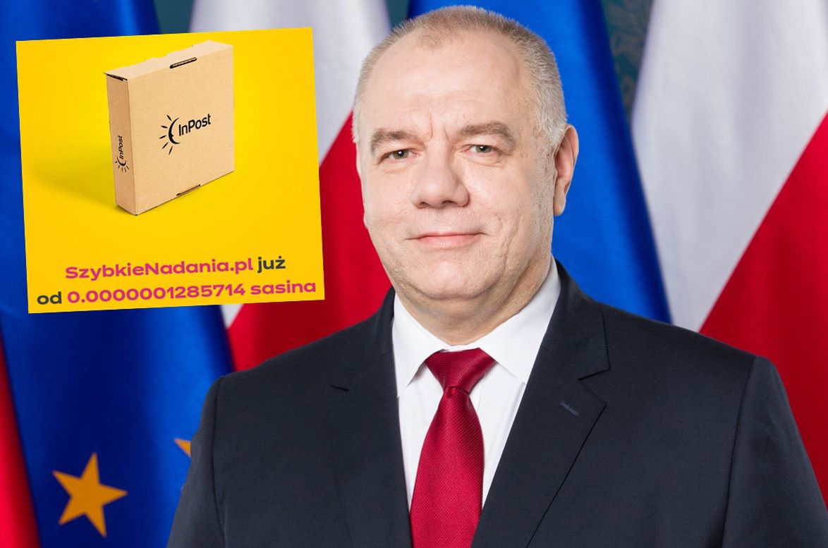 InPost reklamując swoje usługi zażartował z wicepremiera Jacka Sasina.