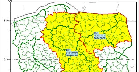 Zmienna pogoda nad Polską. Gdzie spadnie deszcz?