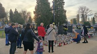 Sosnowiec: Wszystkich Świętych 2025. Nekropolia Czterech Wyznań mieni się tysiącami świateł