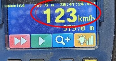 123 km/h przez centrum miasta