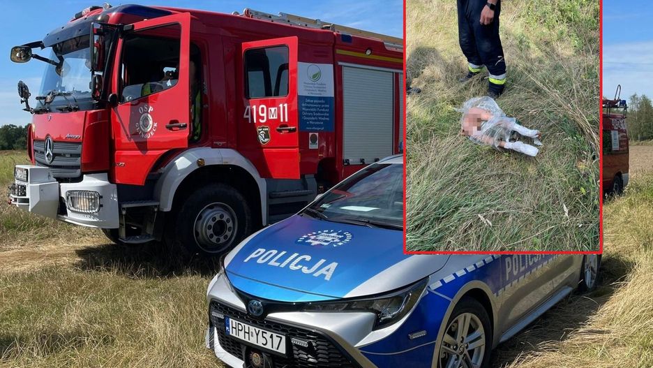 Strażacy zostali wezwani do dryfującego ciała w rzece, przy ulicy Nadrzeczna w Glinojecku