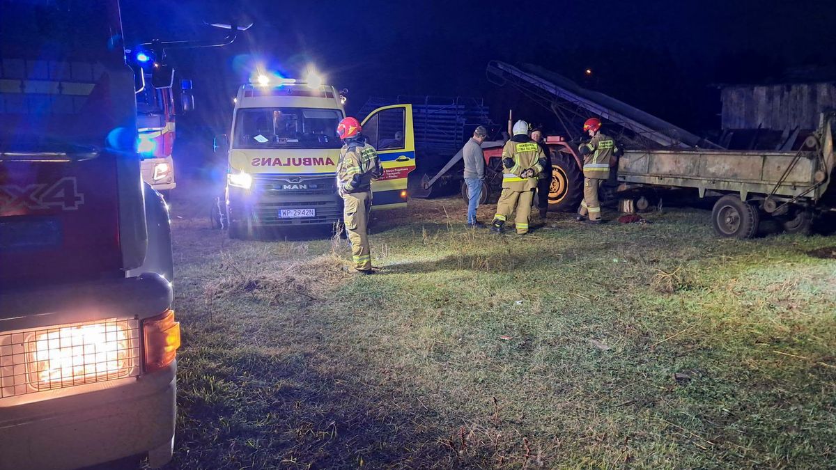 Tragedia podczas prac polowych 
