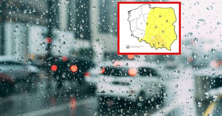 Deszczowy poniedziałek. Burze w połowie kraju