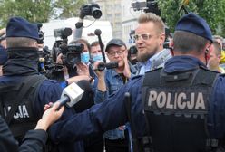 Protest przedsiębiorców. Kandydat na prezydenta Paweł Tanajno zatrzymany