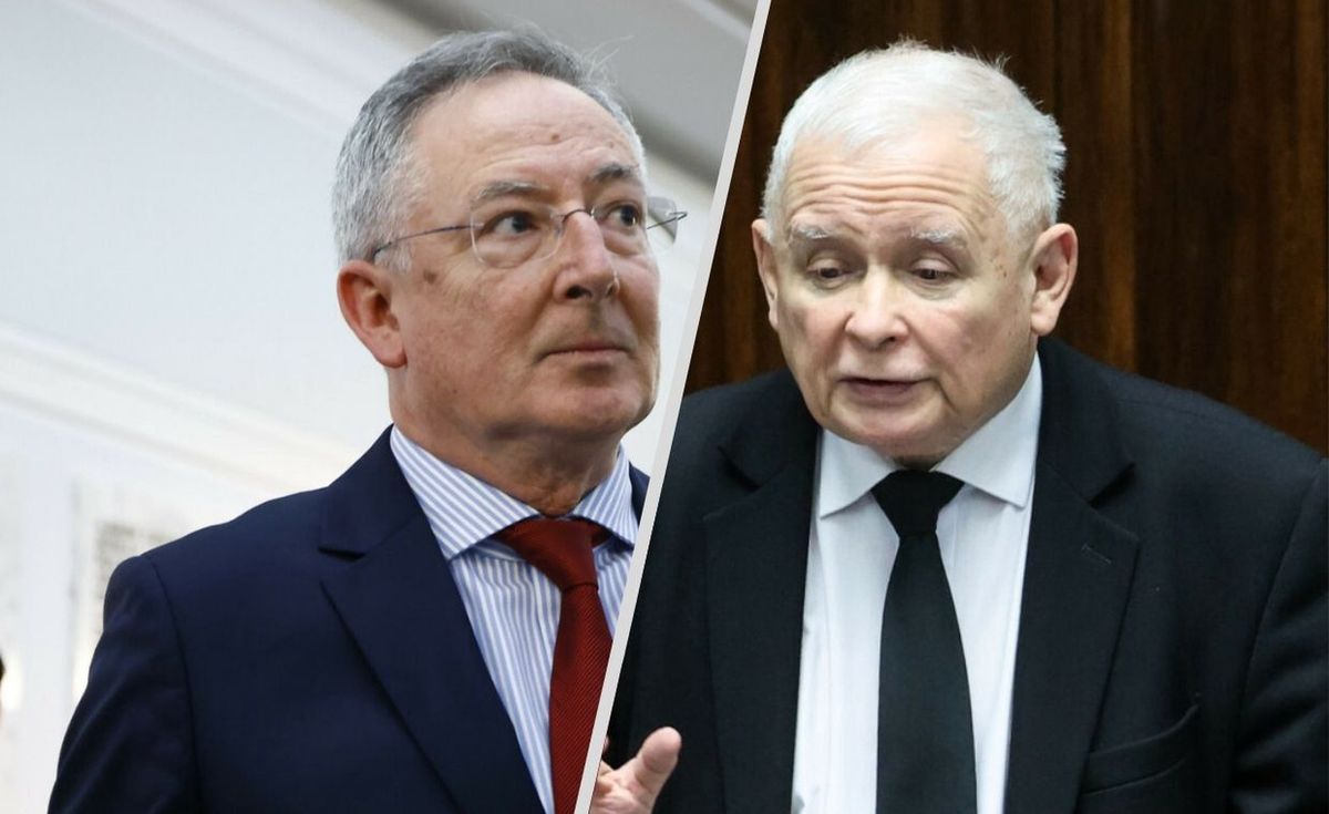 Bartłomiej Sienkiewicz i Jarosław Kaczyński
