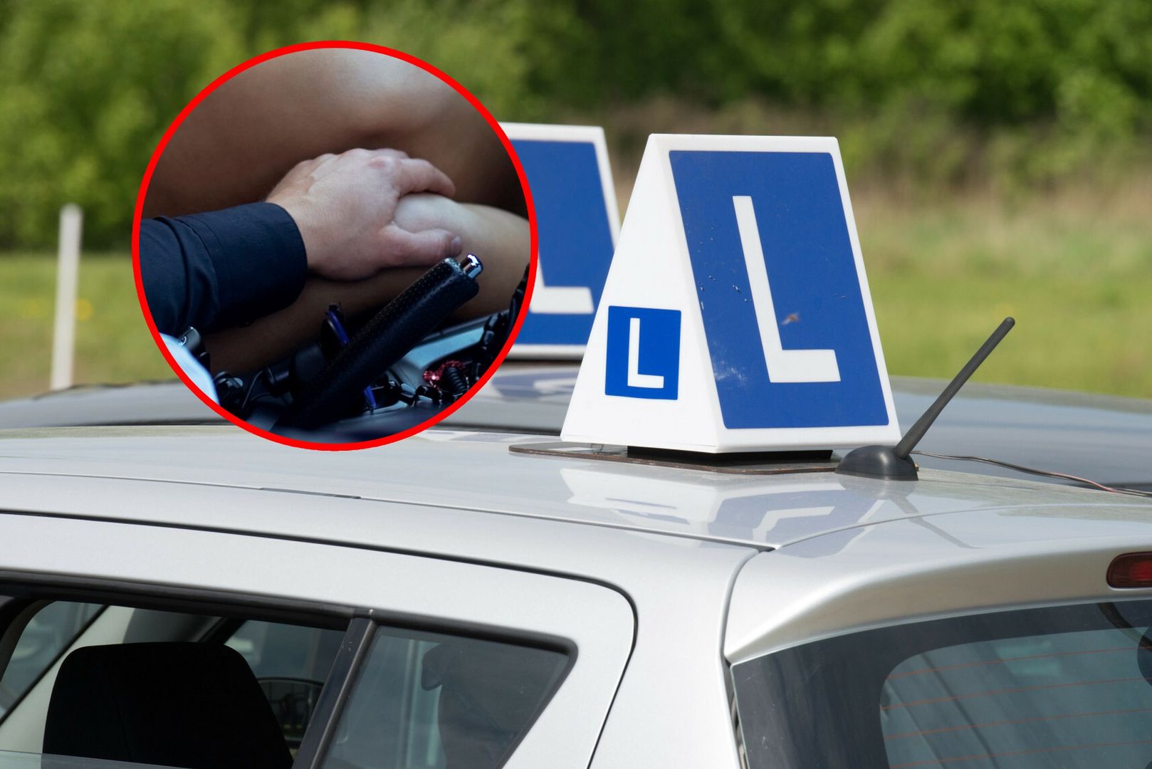 Instruktor chwycił ją za kolano. "Jesteś dla mnie jak córka"